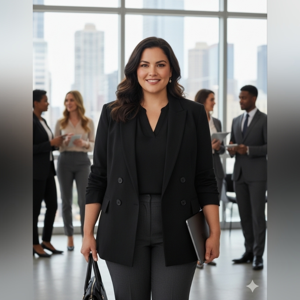 Sofia by Sofia Vergara Leopard Print Jacket XXL N… - image 1